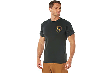 Image of Rothco Getting The Job Done T-Shirt, Black, S, 11350-Black-S