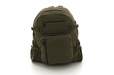 Image of Rothco Jumbo Vintage Canvas Backpack, Olive Drab, 9262-OliveDrab