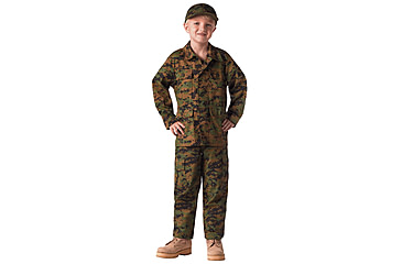 Image of Rothco Kids Digital Camo BDU Pants, Woodland Digital Camo, XL, 66115-WoodlandDigitalCamo-XL