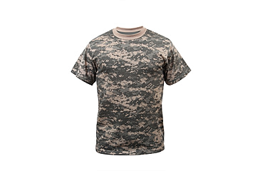 Image of Rothco Digital Camo T-Shirt, ACU Digital Camo, Small, 6376-ACUDigitalCamo-S