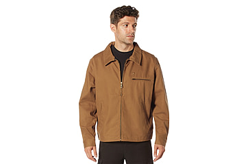Image of Rothco Lightweight Canvas Work Jacket - Mens, Work Brown, Small, 92535-WorkBrown-S
