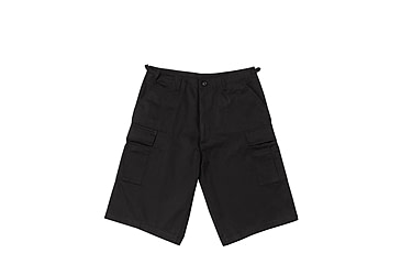Image of Rothco Long Length BDU Short, Black, L, 7761-Black-L