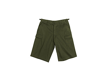 Image of Rothco Long Length BDU Short, Olive Drab, Small, 7962-OliveDrab-S