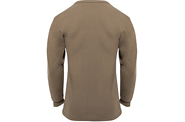Image of Rothco Long Sleeve Solid T-Shirt, Brown, Medium, 60217-Brown-M