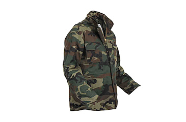 Image of Rothco M-65 Camo Field Jacket, Woodland Camo, M, 7991-WoodlandCamo-M