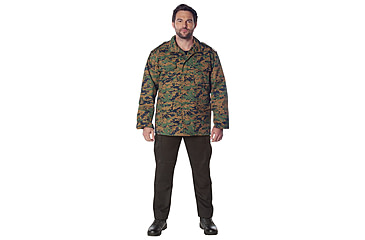 Image of Rothco M-65 Camo Field Jacket, Woodland Digital Camo, XL, 8590-WoodlandDigitalCamo-XL