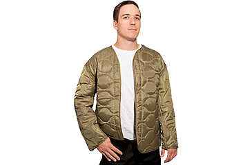 Image of Rothco M-65 Field Jacket Liner - Mens, Coyote Brown, Extra Large, 82920-CoyoteBrown-XL