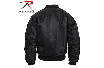 Image of Rothco MA-1 Flight Jacket with Patches, Sage Green, Small, 7240-SageGreen-S