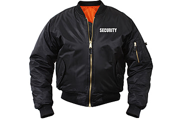 Image of Rothco MA-1 Flight Jacket With Security Print, M, 7357-M