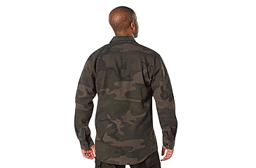 Image of Rothco Midnight Camo Flannel Shirt - Mens, Midnight Black Camo, Small, 47310-MidnightBlackCamo-S