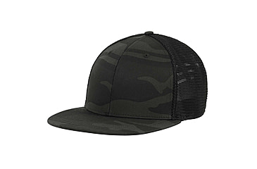Image of Rothco Midnight Camo Trucker Cap, Midnight Black Camo, 613902034303
