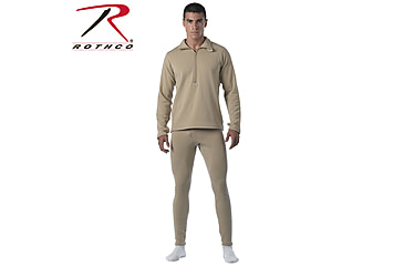 Image of Rothco Military E.C.W.C.S. Generation III Mid-Weight Bottoms - Men's, Extra Small, Desert Sand, 69024-DesertSand-XS