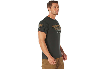 Image of Rothco Military Grade Workwear Graphic T-Shirt, Black, S, 11340-Black-S
