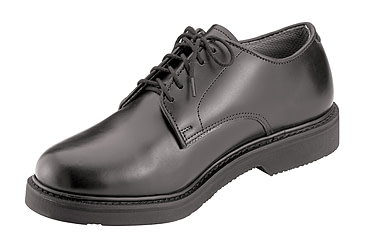 Image of Rothco Military Uniform Oxford Leather Shoes, 12, Wide, 5085-12-Wide
