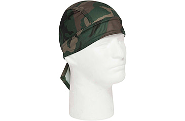 Image of Rothco Moisture Wicking Headwrap, Woodland Camo, 55189-WoodlandCamo