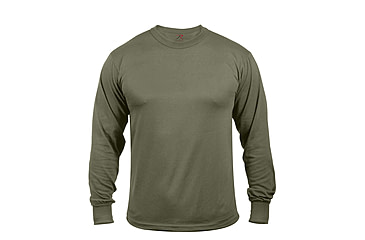 Image of Rothco Moisture Wicking Long Sleeve T-Shirt, L, 3836-L