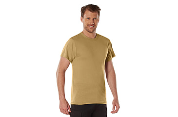 Image of Rothco Moisture Wicking T-Shirts, Brown, XL, 9574-Brown-XL