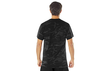 Image of Rothco Moisture Wicking T-Shirts - Mens, XL, Midnight Black Camo, 12320-MidnightBlackCamo-XL