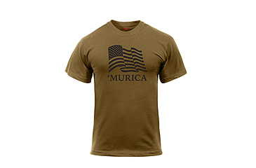 Image of Rothco Murica US Flag T-Shirt, M, 2923-M