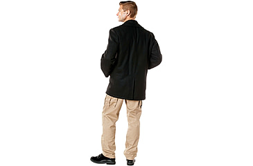 Image of Rothco Naval Heritage Pea Coat - Mens, Black, Small, 71020-Black-S