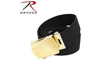 Image of Rothco Nylon Web Belt, Gold, 54, 4624-Gold-54