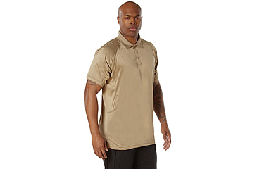 Image of Rothco On Duty Performance Polo - Mens, Tan, Extra Large, 1060-Tan-XL