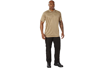 Image of Rothco On Duty Performance Polo - Mens, Tan, Extra Large, 1060-Tan-XL
