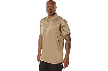 Image of Rothco On Duty Performance Polo - Mens, Tan, Extra Large, 1060-Tan-XL