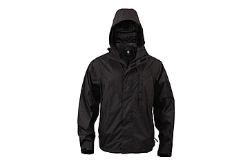 Image of Rothco Packable Rain Jacket, Black, XL, 3754-Black-XL