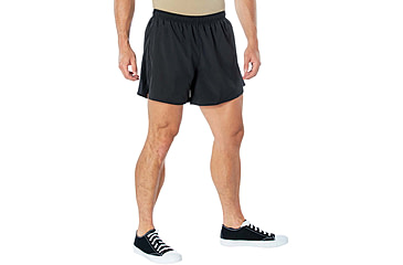 Image of Rothco Physical Training PT Shorts - Mens, Black, Medium, 4630-Black-M