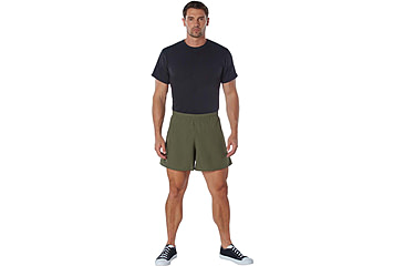 Image of Rothco Physical Training PT Shorts - Mens, Olive Drab, Extra Large, 3010-OliveDrab-XL
