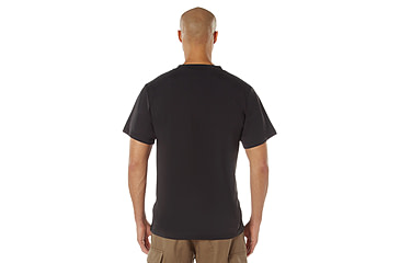 Image of Rothco Physical Training T-Shirt - Black, S, 46035-S
