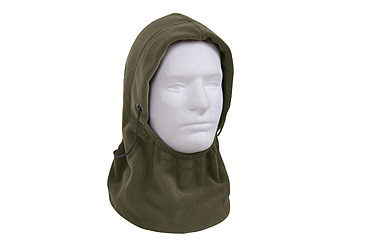 Image of Rothco Polar Fleece Adjustable Balaclava, Olive Drab, 5585-OliveDrab