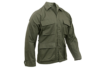 Image of Rothco Camo BDU Shirt, Woodland Camo, M, 7940-M