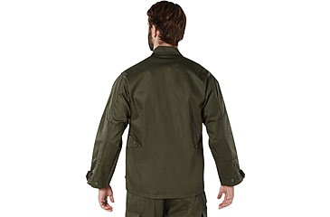 Image of Rothco Poly/Cotton Twill Solid BDU Shirts, Olive Drab, XL, 7837-XL