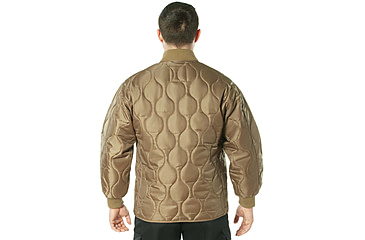 Image of Rothco Quilted Woobie Jacket - Mens, Coyote Brown, Small, 10445-CoyoteBrown-S