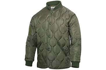 Image of Rothco Quilted Woobie Jacket - Mens, Olive Drab, Small, 10421-OliveDrab-S