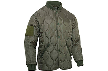 Image of Rothco Quilted Woobie Jacket - Mens, Olive Drab, Small, 10421-OliveDrab-S