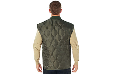 Image of Rothco Quilted Woobie Vest - Mens, Olive Drab, Small, 10431-OliveDrab-S