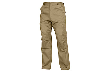 Image of Rothco Relaxed Fit Zipper Fly BDU Pants, Woodland Camo, Extra Large, 2941-WoodlandCamo-XL