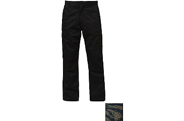 Image of Rothco Relaxed Fit Zipper Fly BDU Pants, Tiger Stripe Camo, Small, 27-31in Waist, 11440-TigerStripeCamo-S27-31Waist