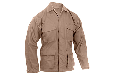 Image of Rothco Rip-Stop B.D.U. Shirt, Olive Drab, Small, 5852-OliveDrab-S