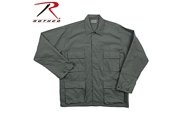 Image of Rothco Rip-Stop B.D.U. Shirt, Olive Drab, Small, 5852-OliveDrab-S