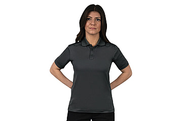 Image of Rothco Short Sleeve Tactical Performance Polo - Women's, Charcoal Grey, 3XL, 88340-CharcoalGrey-3XL