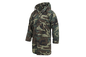 Image of Rothco 's Vintage Camo M-51 Fishtail Parka, Woodland Camo, Small, 8952-WoodlandCamo-S