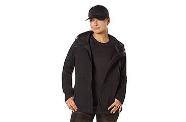 Image of Rothco Shadow Ops Waterproof Rain Jacket - Women's, 2XL, 13101-2XL