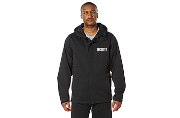 Image of Rothco Shadow Ops Waterproof Security Rain Jacket - Mens, Small, 40260-S