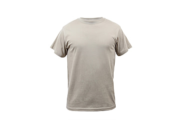 Image of Rothco Solid Color 100% Cotton T-Shirt, Desert Sand, Small, 8570-DesertSand-S