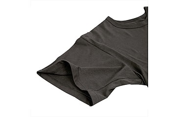 Image of Rothco Solid Color Poly/Cotton Military T-Shirt - Mens, Charcoal Grey, Small, 67630-CharcoalGrey-S