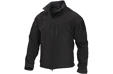 Image of Rothco Stealth Ops Soft Shell Tactical Jacket, Small, 3577-S